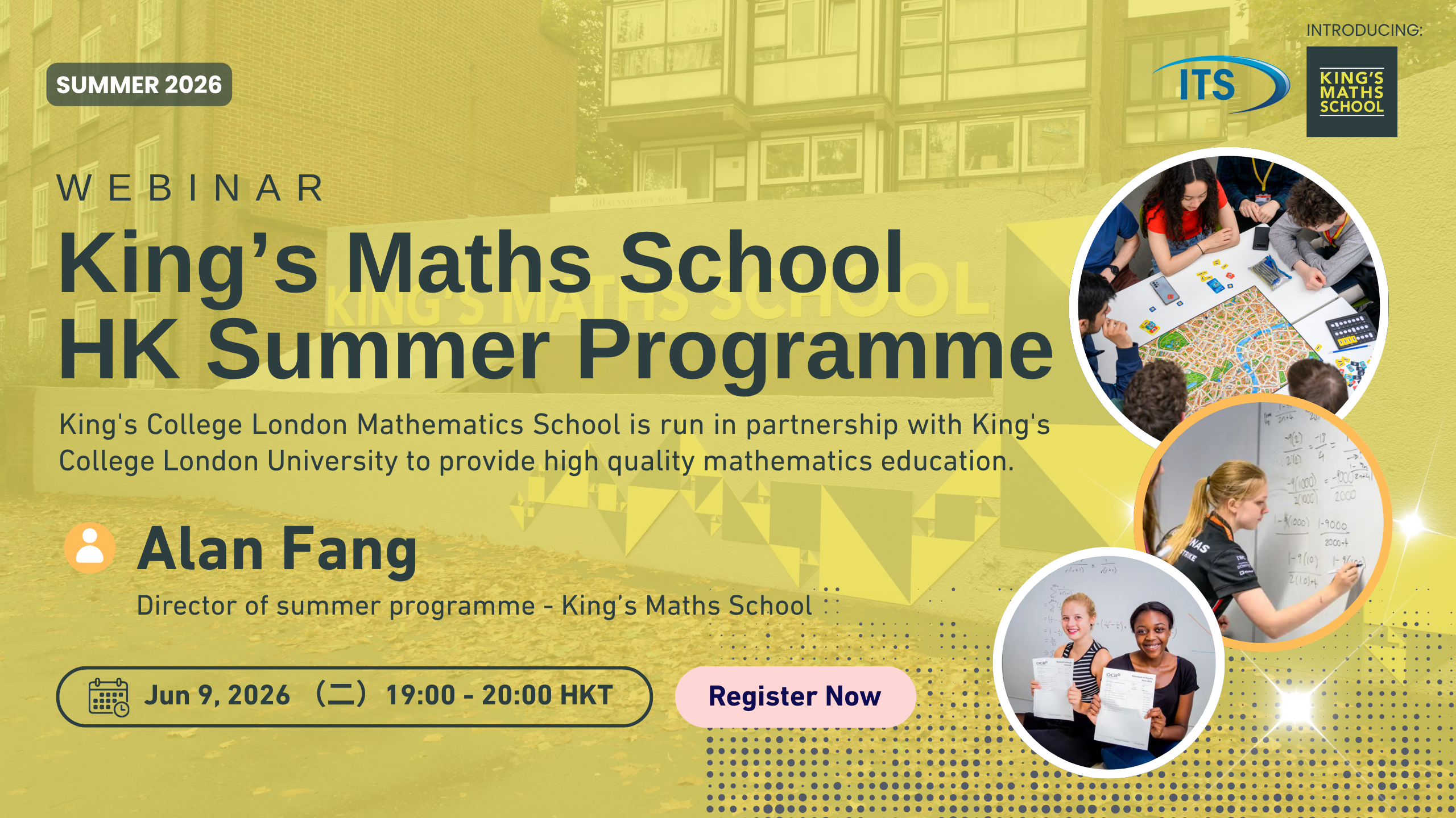 King’s Maths School Summer Programme in Hong Kong